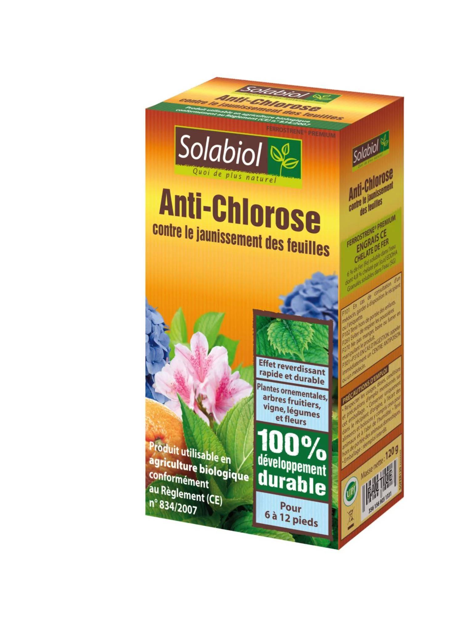 Solabiol - Traitement Anti-Chlorose Fer Chélaté - SOLABIOL