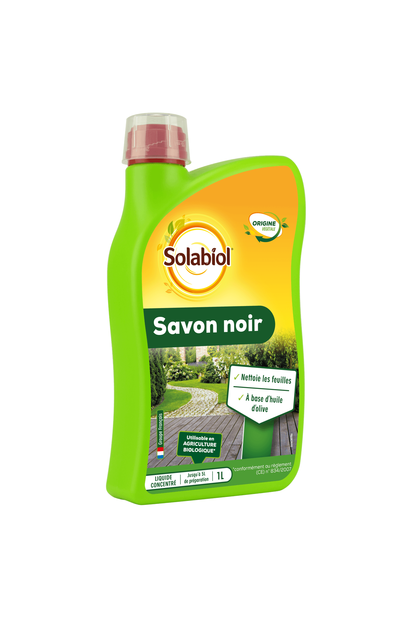 Solabiol - Savon Noir Concentré Huile D'Olive 1 L – SOLABIOL - Imagen 3