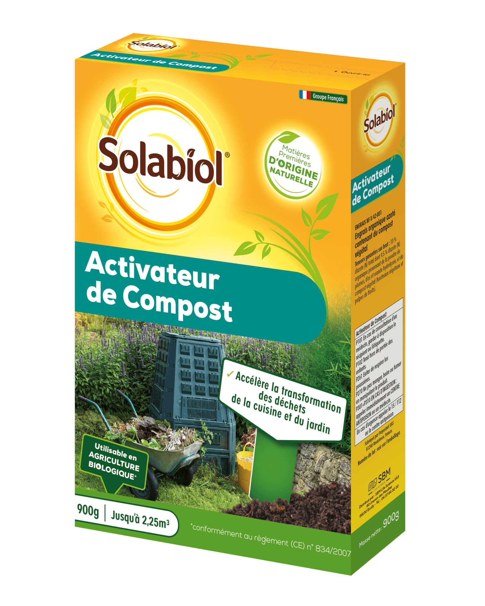 Solabiol - Activateur de compost 900 g – SOLABIOL
