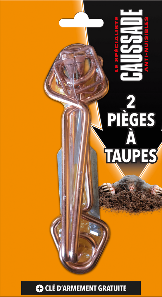Caussade - Pièges À Taupes Réutilisables Lot de 2 - CAUSSADE - Image 4
