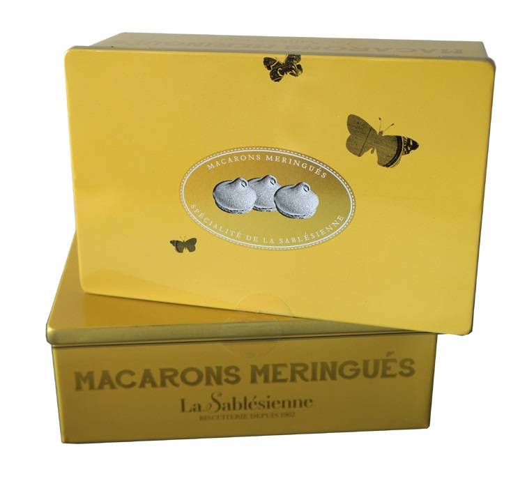 La Sablésienne - La Sablésienne - Macarons Caramel - Boite métal 70 g - Image 3