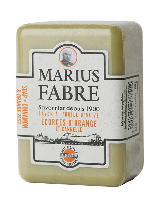 Savonnette à l'huile d'olive - Ecorces d'orange et Cannelle