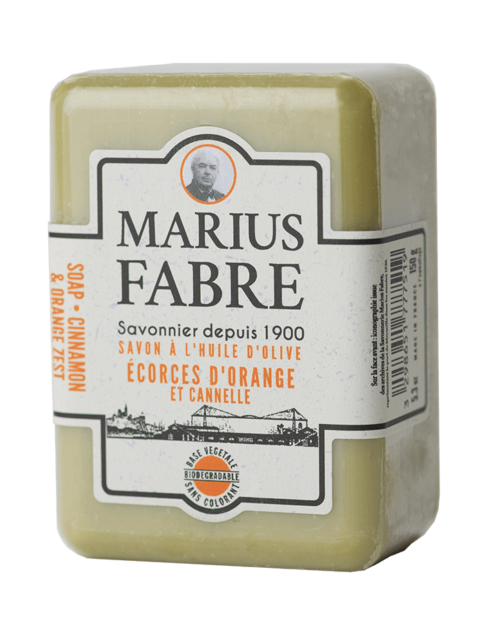 Savonnette à l'huile d'olive - Ecorces d'orange et Cannelle