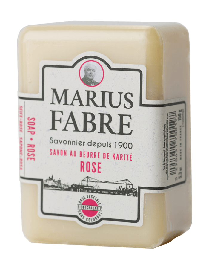 Savonnette au beurre de karité à la Rose