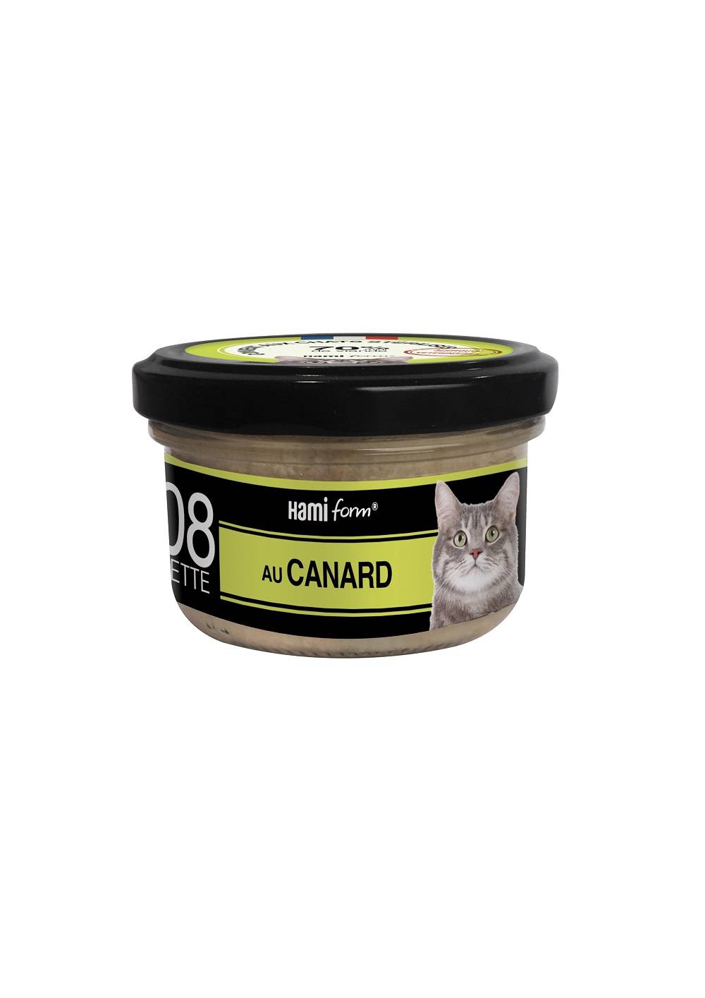 Hamiform - Paté Gato Pato Zanahorias Arroz - HAMI FORM - Imagen 1