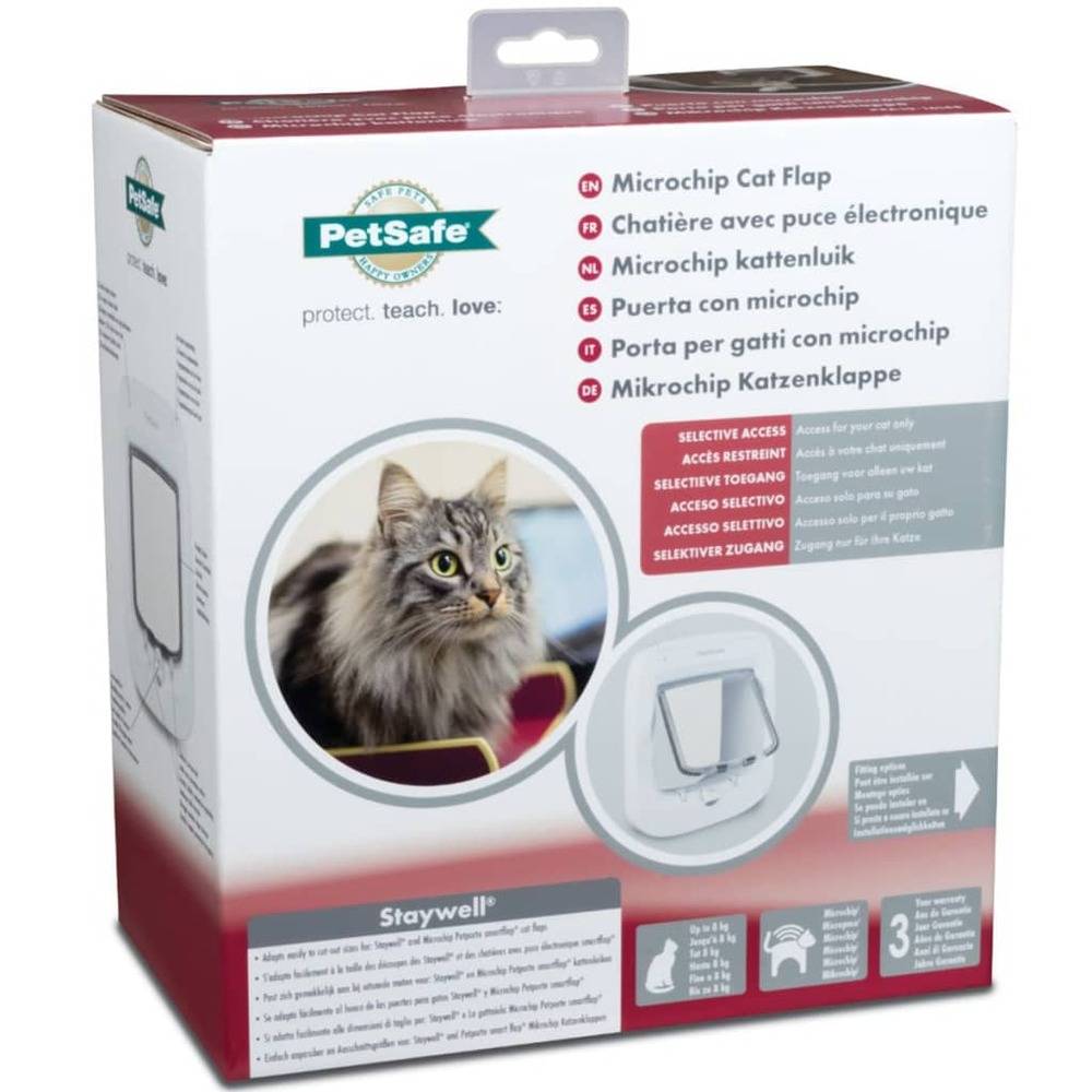 Petsafe - Gatera con Chip Electrónico Plástico Blanco - PETSAFE - Imagen 9