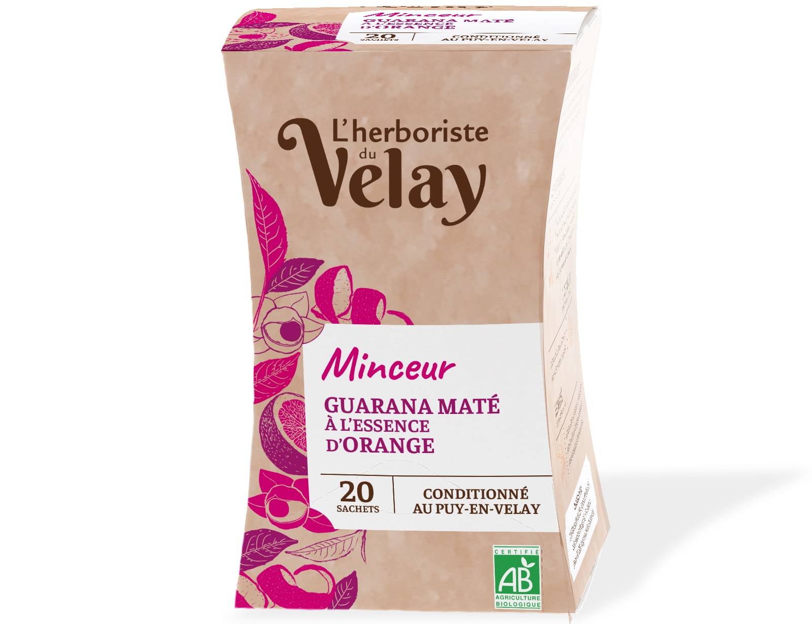 Herboriste du Velay - Infusión BIO adelgazante x20 - L'Herboriste du Velay