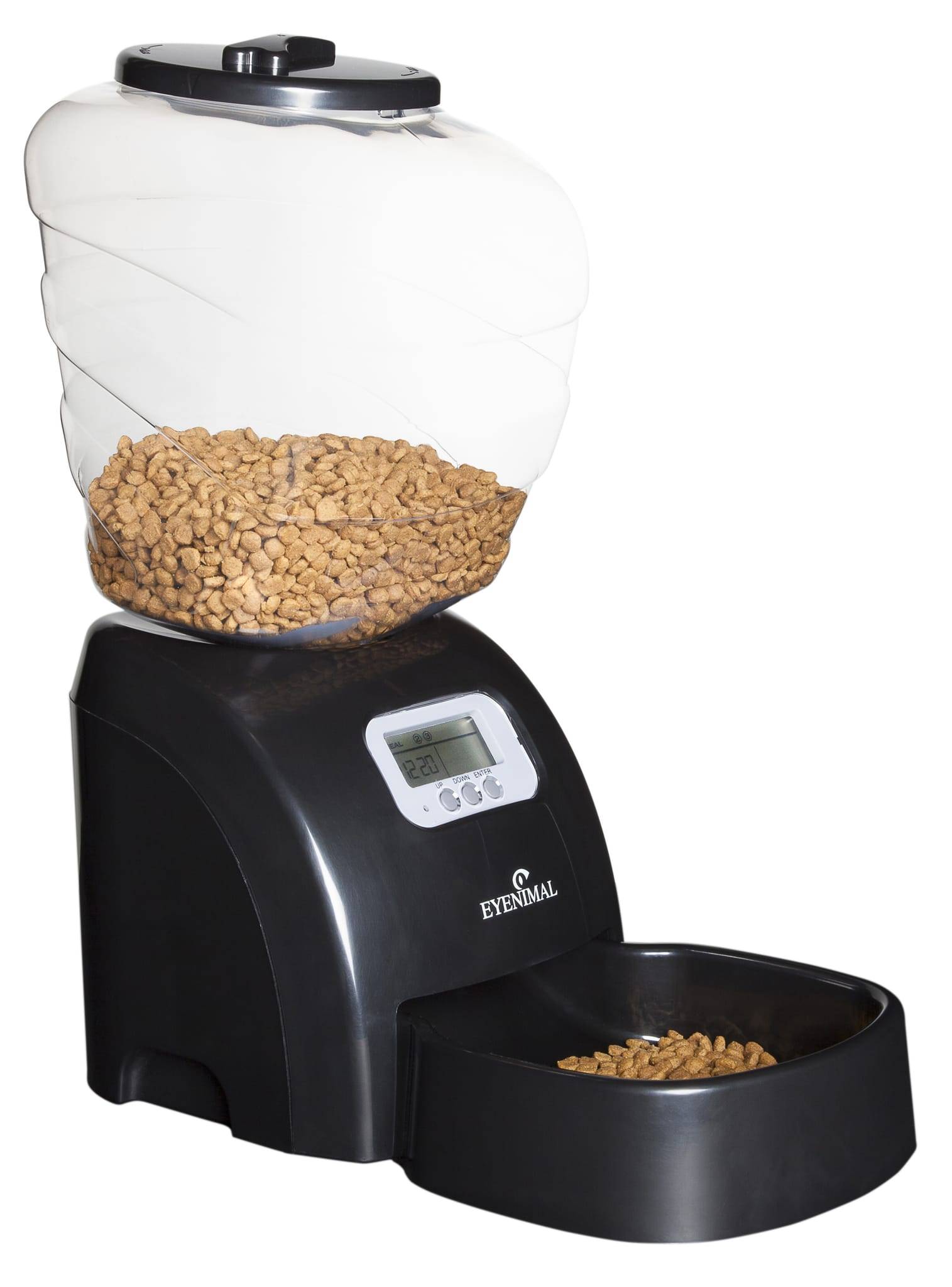 Agrobiothers - Dispensador automático de croquetas negro L23,5 x l39 x h34 cm - Imagen 1