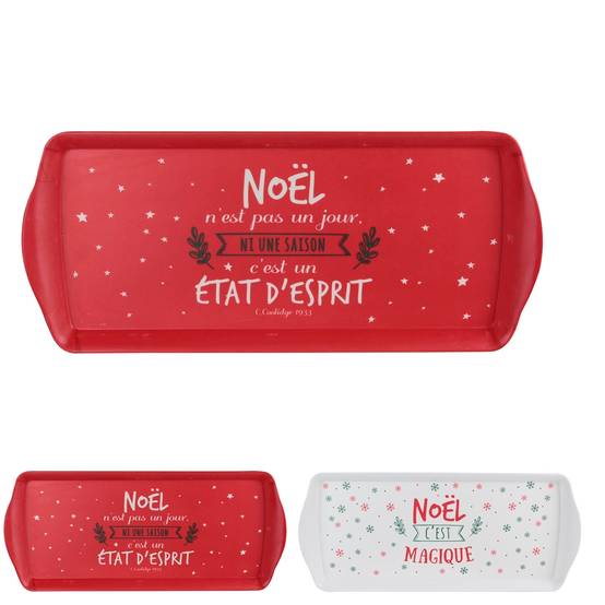 Plateau de service Noël - Image 1