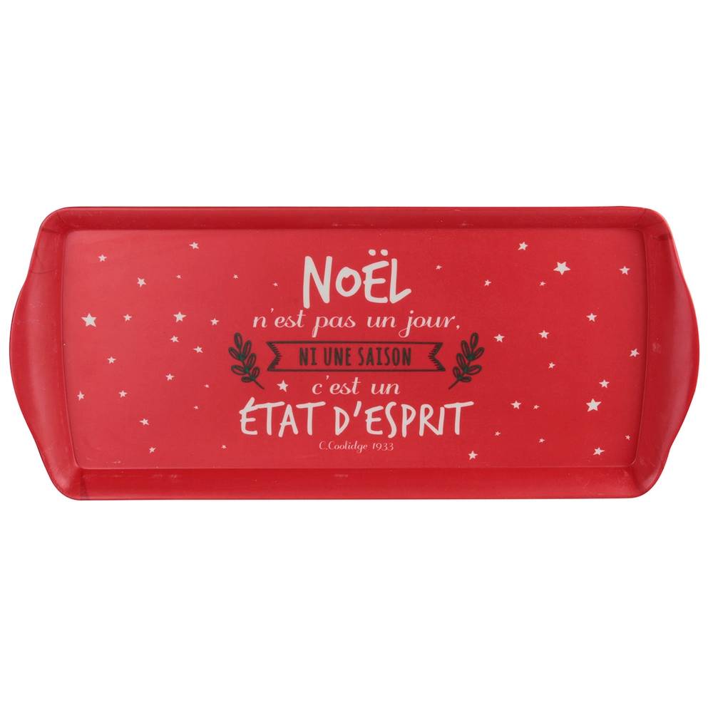 Plateau de service Noël - Image 3