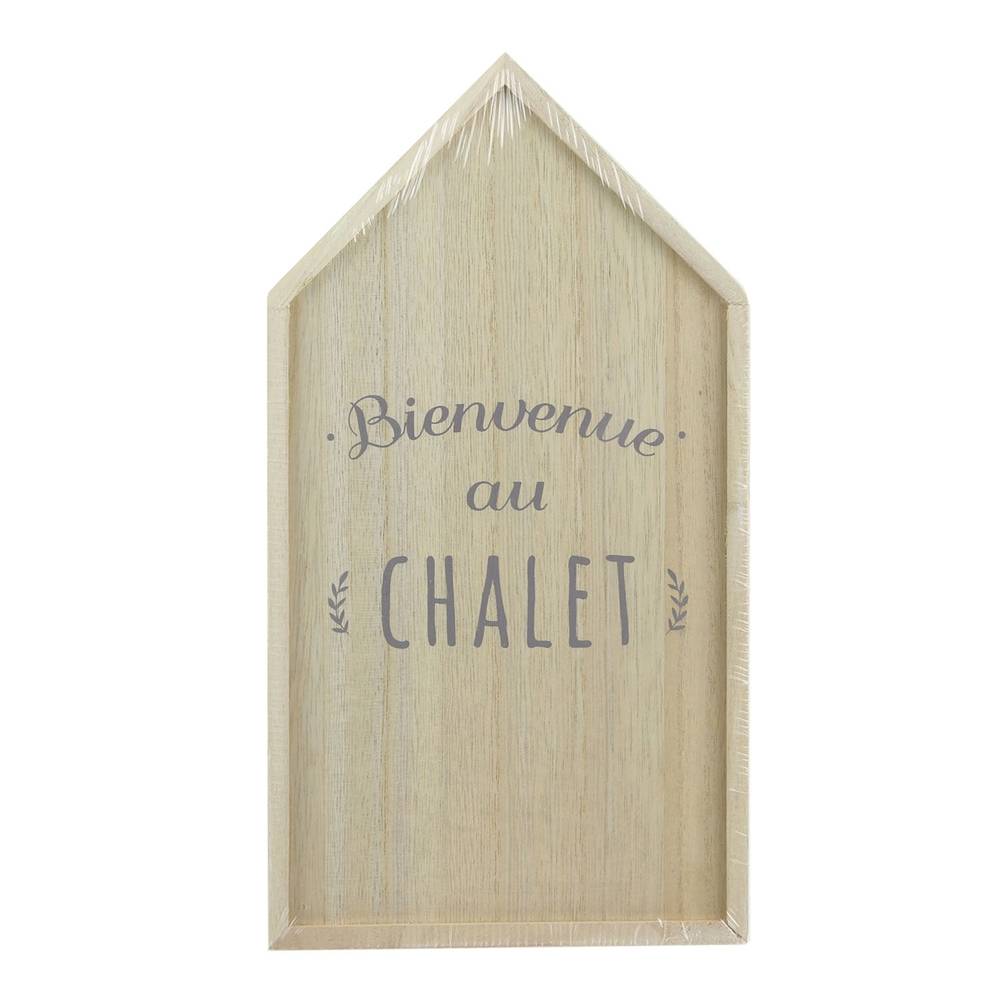 Boite à clés Bienvenue au chalet - L.14,8 x l.7,8 x H.27,5 cm - Image 3