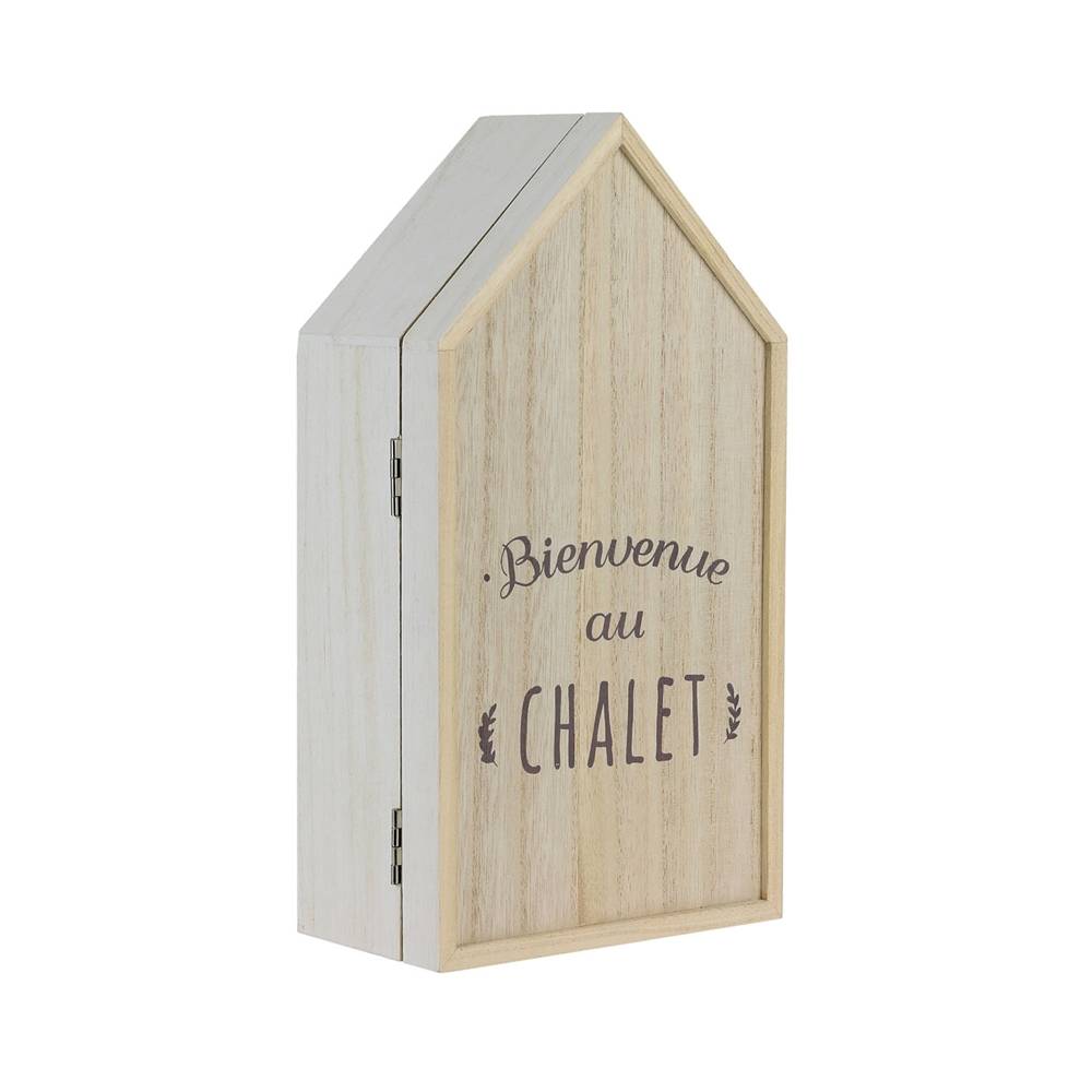 Boite à clés Bienvenue au chalet - L.14,8 x l.7,8 x H.27,5 cm - Image 2