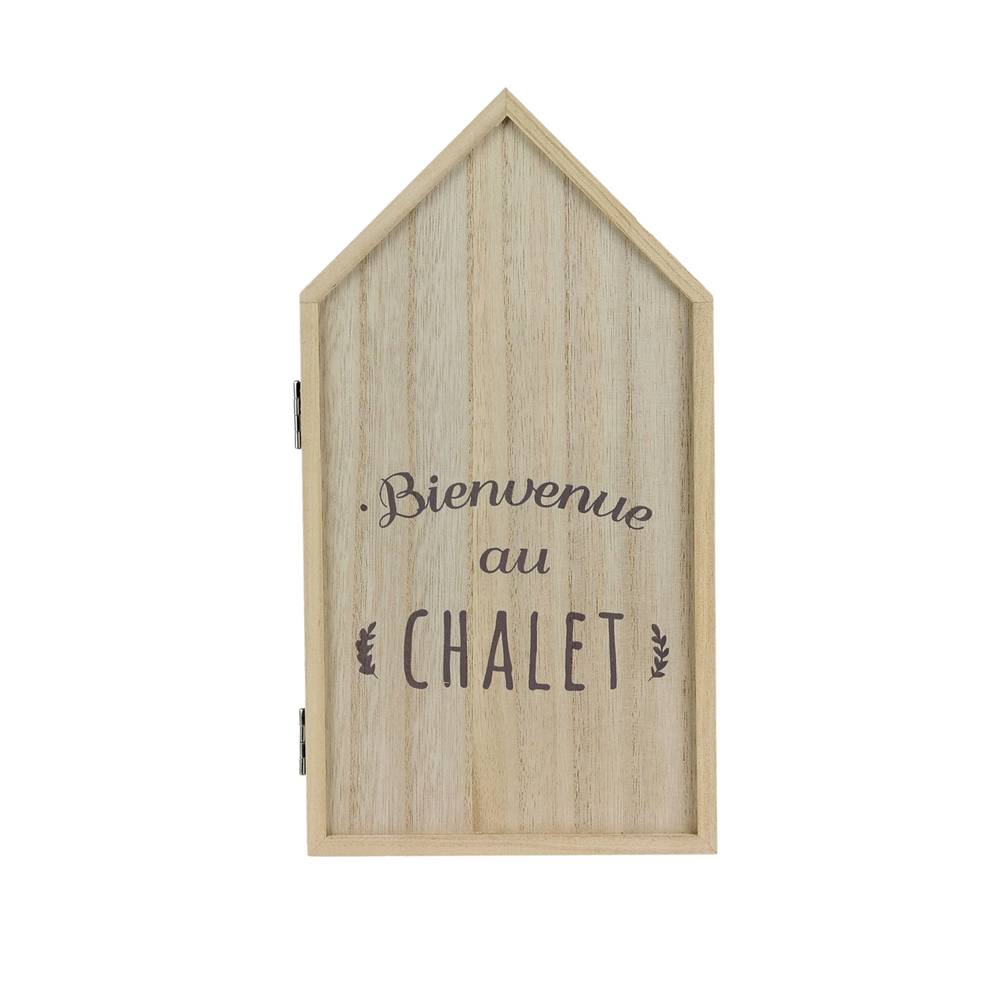 Boite à clés Bienvenue au chalet - L.14,8 x l.7,8 x H.27,5 cm - Image 4