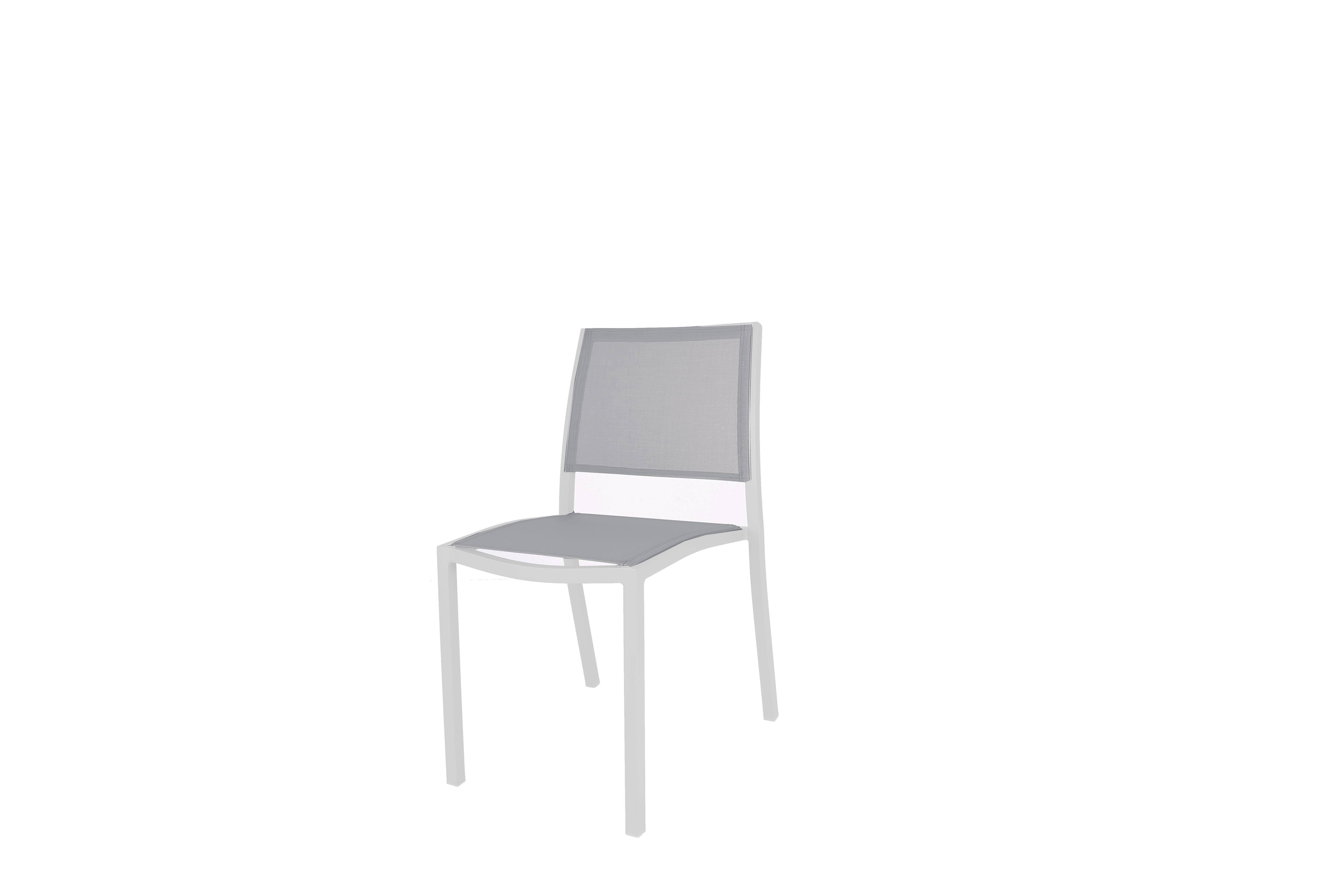 Ecloz - Silla Haby Alu Text Blanca - ECLOZ - Imagen 1