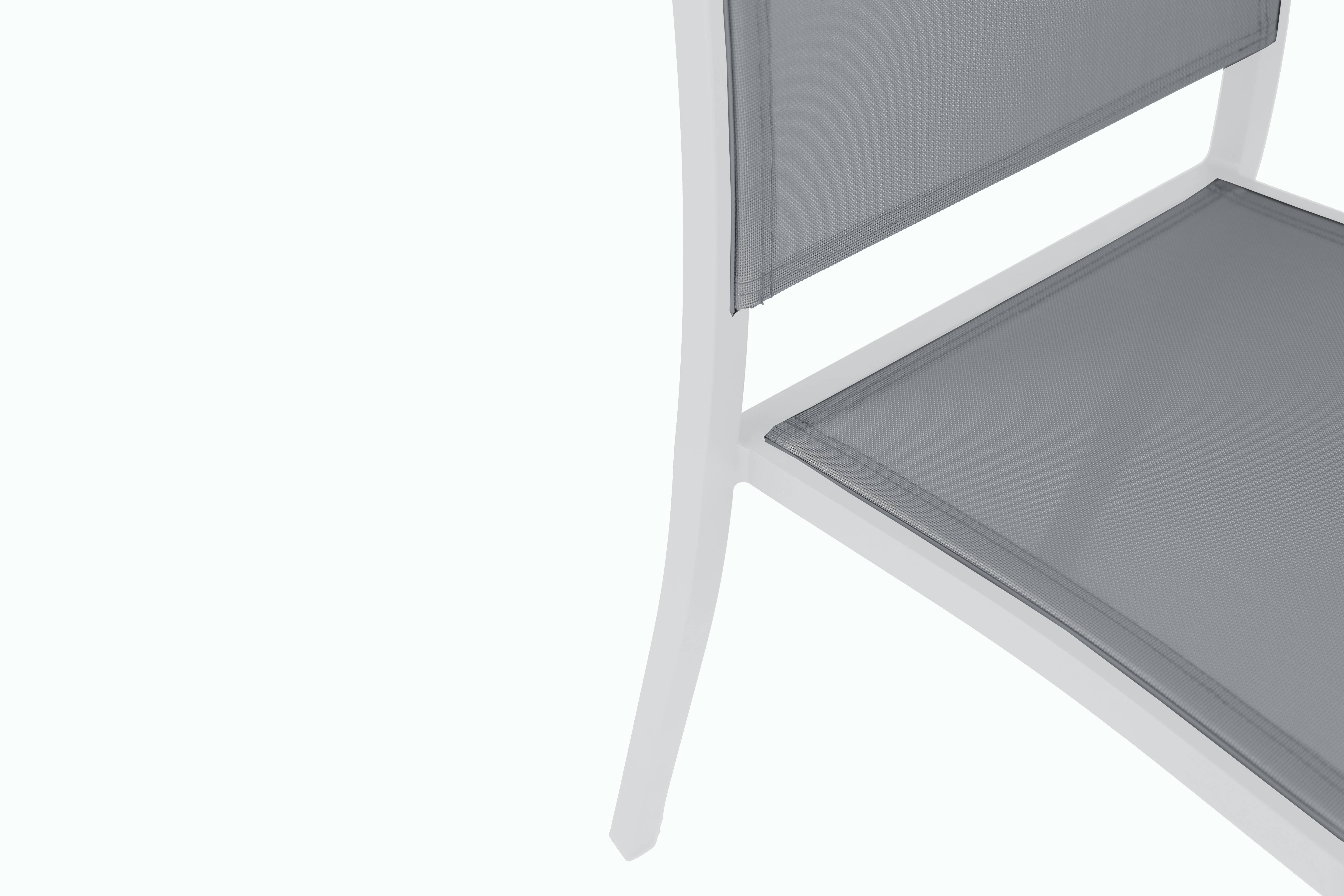 Ecloz - Silla Haby Alu Text Blanca - ECLOZ - Imagen 3