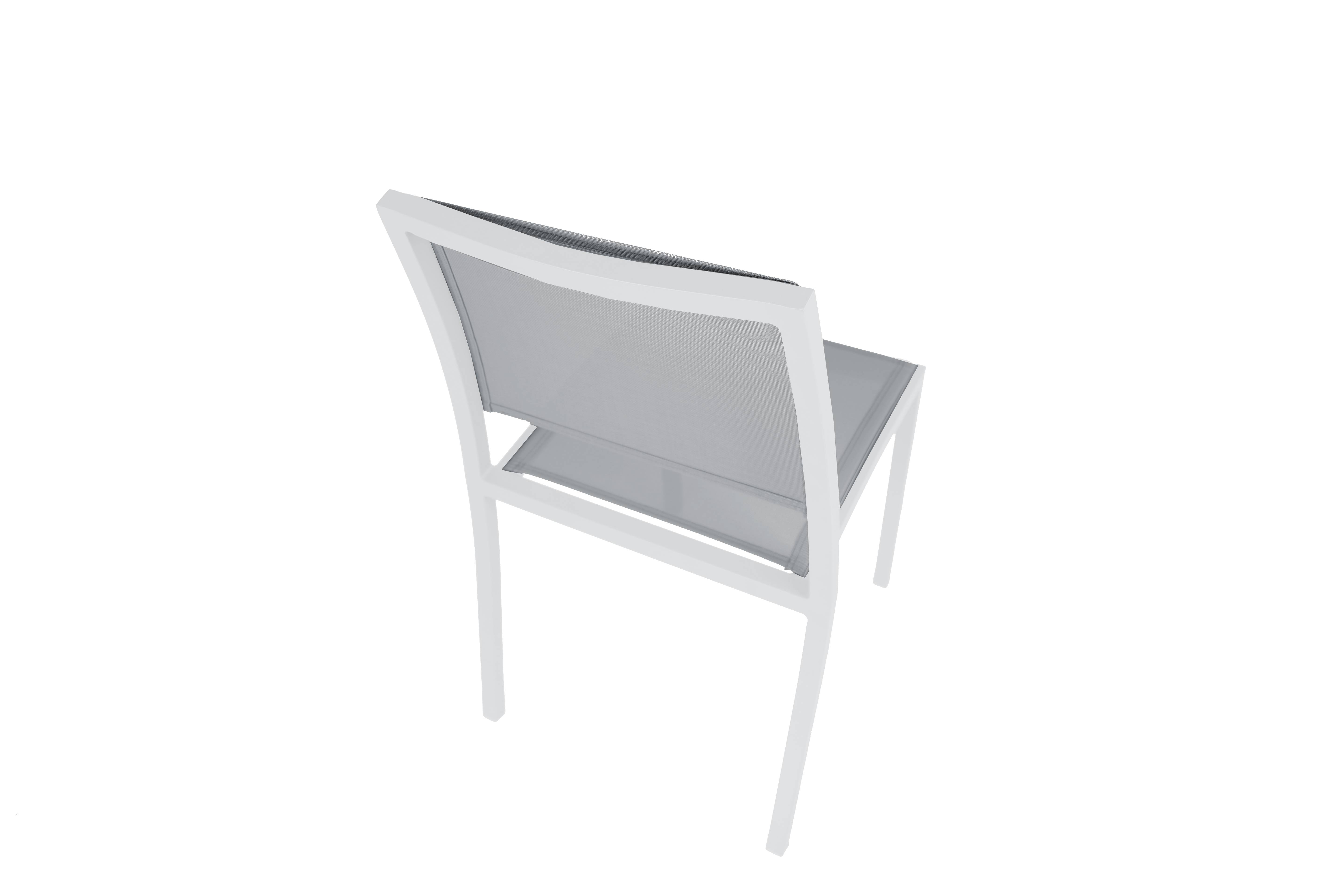 Ecloz - Silla Haby Alu Text Blanca - ECLOZ - Imagen 2