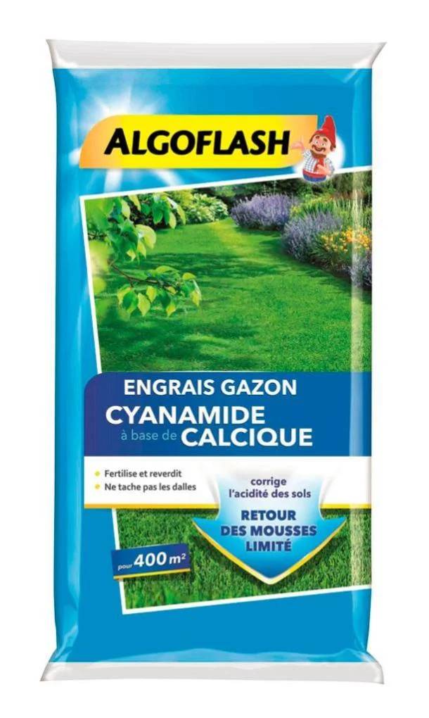 Algoflash - Engrais gazon cyanamide 20kg 400m² - ALGOFLASH - Imagen 2