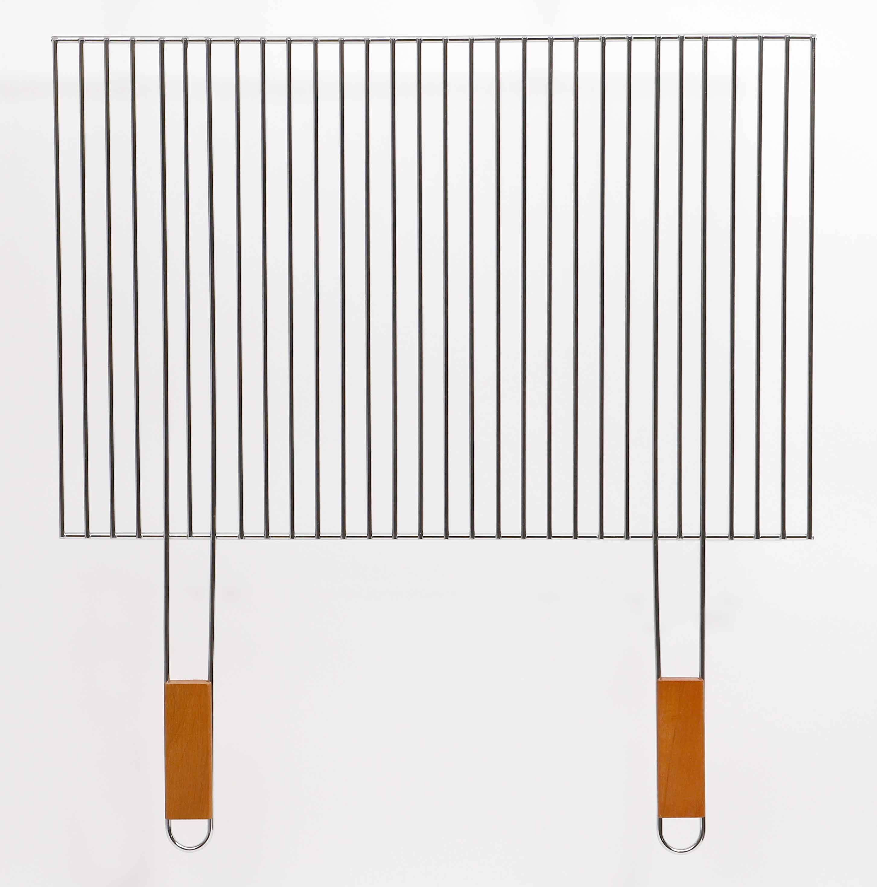Somagic - Rejilla recortable de acero cromado L.60 x l.40 cm - Imagen 1