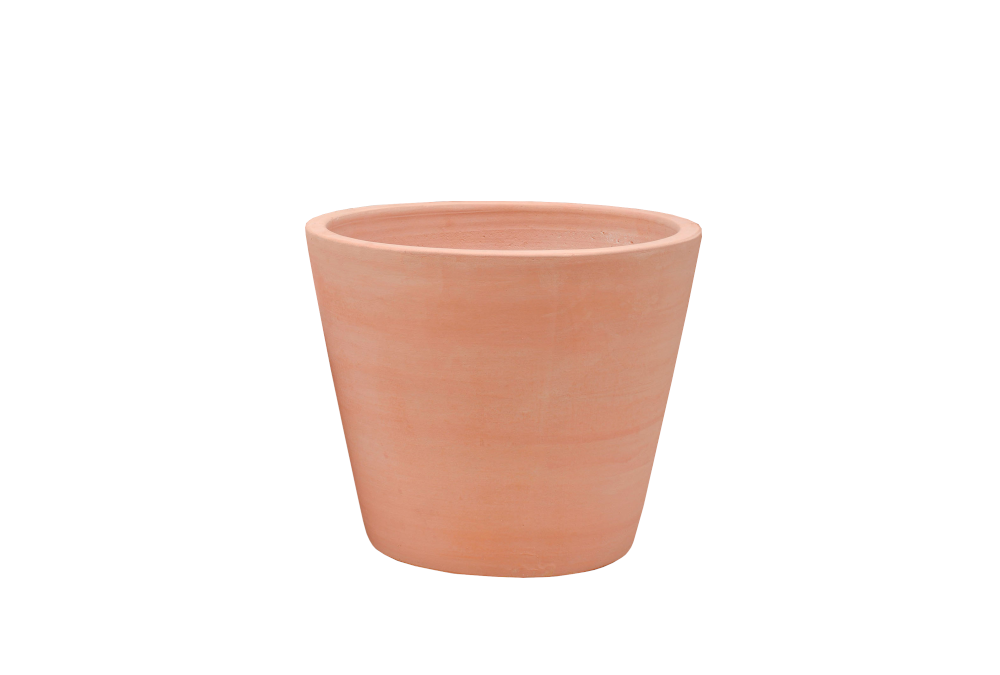 Pot rond en terre cuite - Ø.58 x H.49 cm - Image 1
