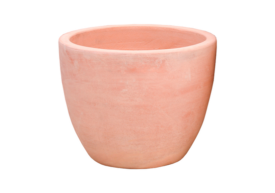 Pot de fleurs rond en terre cuite - Ø.58 x H.48 cm - Image 1