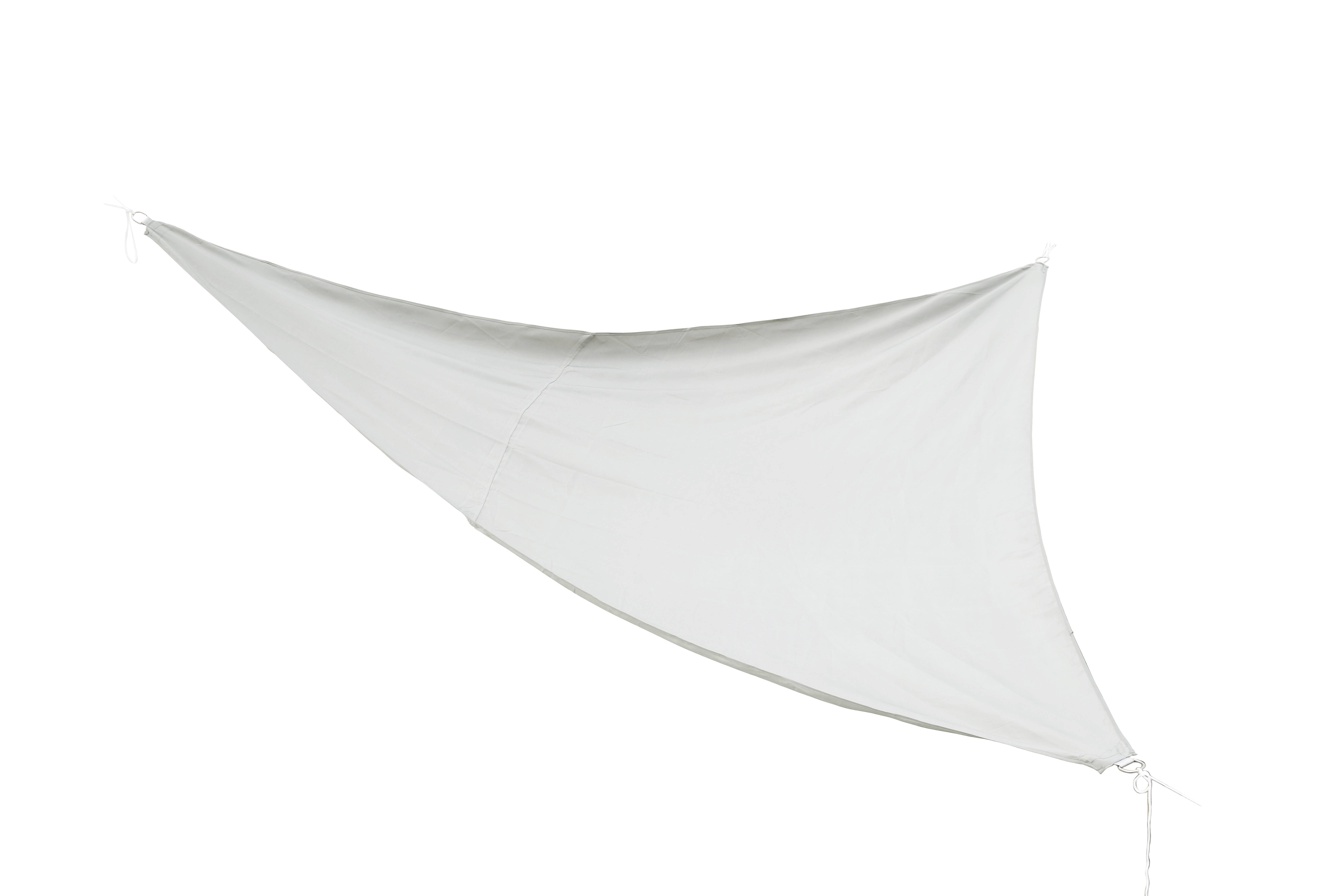 Ecloz - Voile d'ombrage imperméable triangle polyester taupe 3m ECLOZ