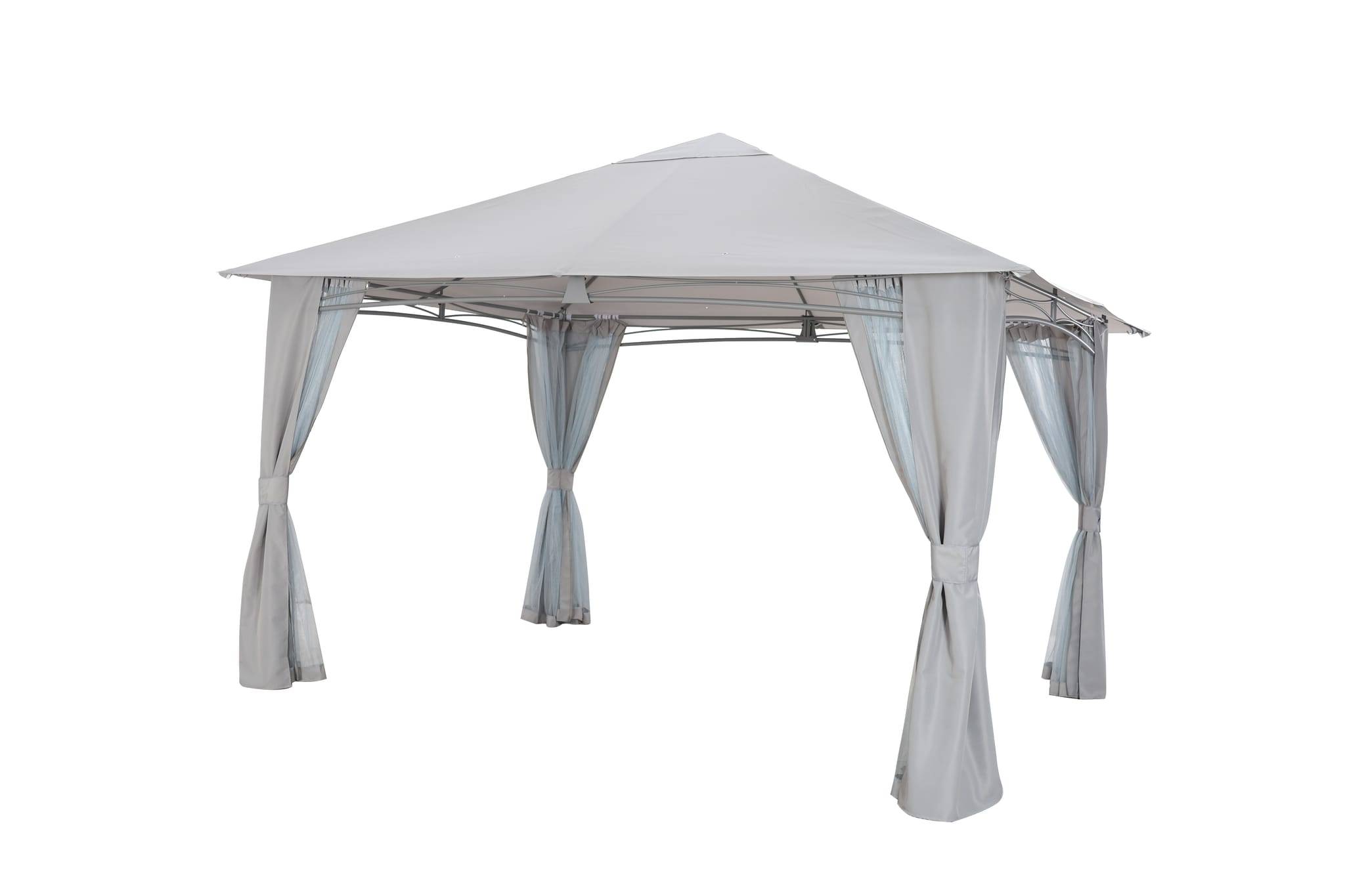 Ecloz - Tonnelle avec rideaux moustiquaires 3m x 4m ECLOZ