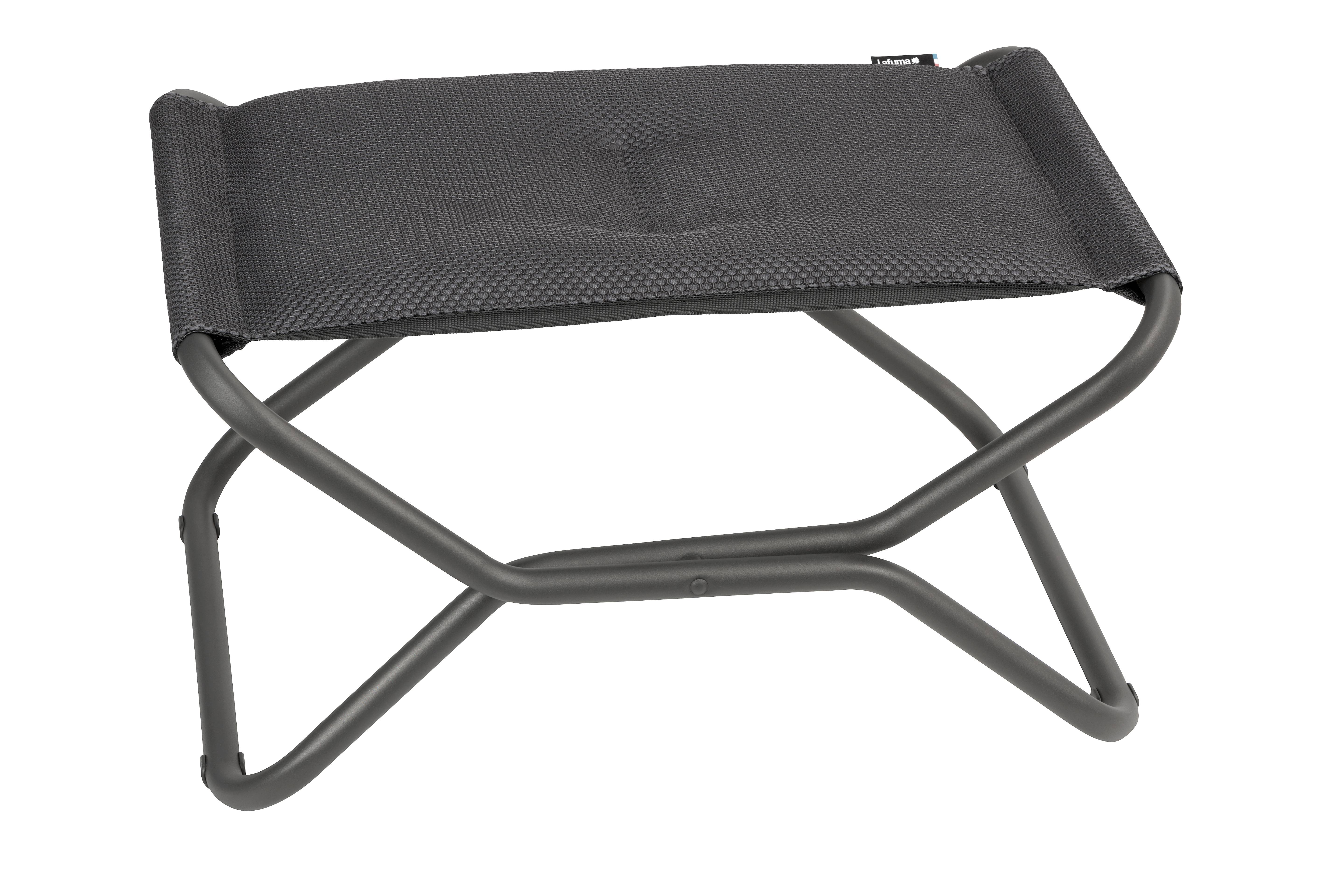 Lafuma-Mobilier - Repose Pieds acier batyline dark grey Next Be Comfort Lafuma Mobilier - Imagen 1