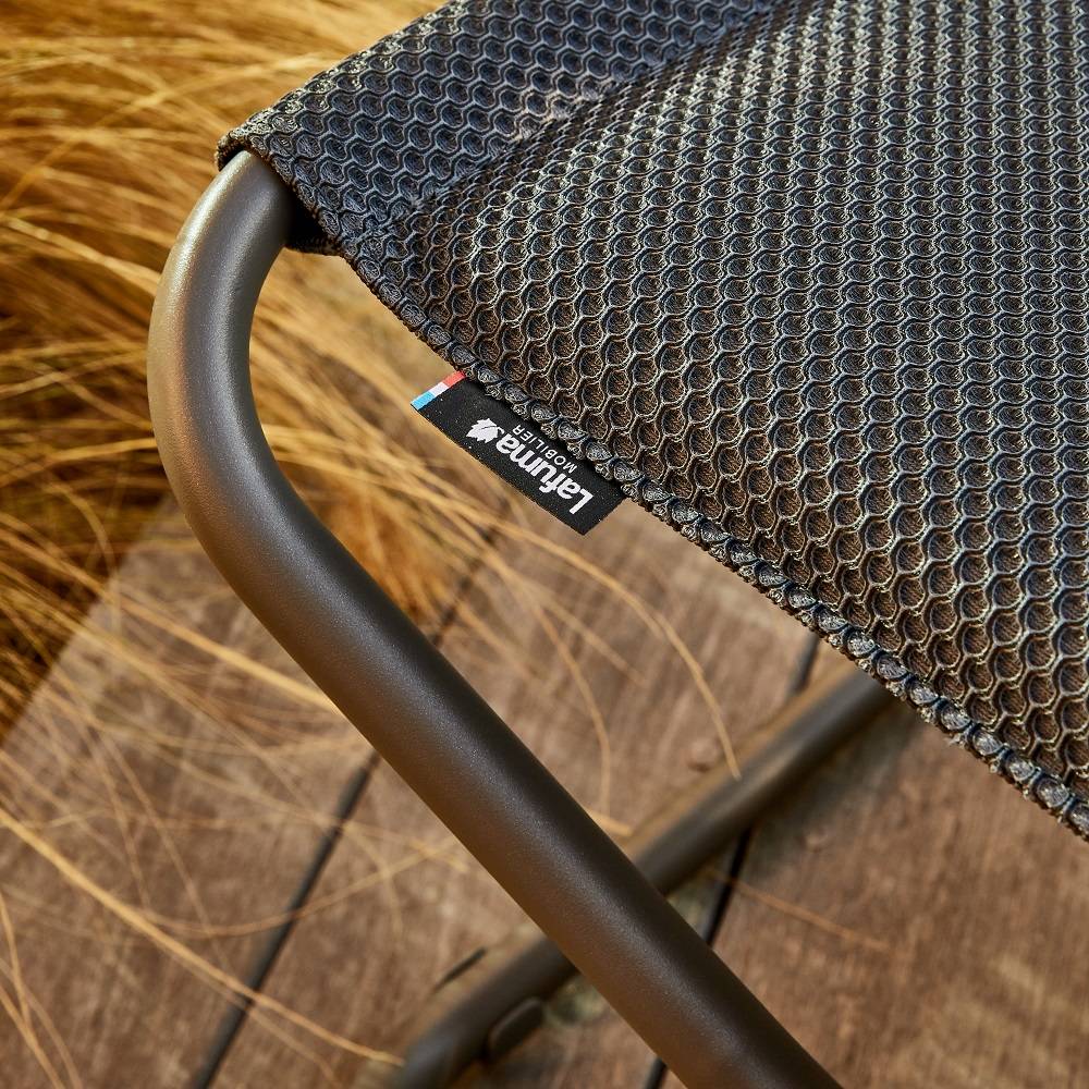 Lafuma-Mobilier - Repose Pieds acier batyline dark grey Next Be Comfort Lafuma Mobilier - Imagen 5