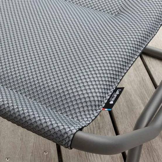 Lafuma-Mobilier - Fauteuil de jardin acier dark grey Futura Be Comfort Lafuma Mobilier - Image 4