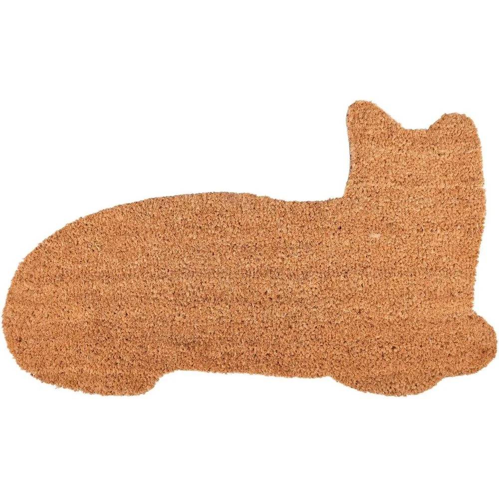 Paillasson Chat Fibre de coco PVC 74,5x43 cm - ESSCHERT DESIGN