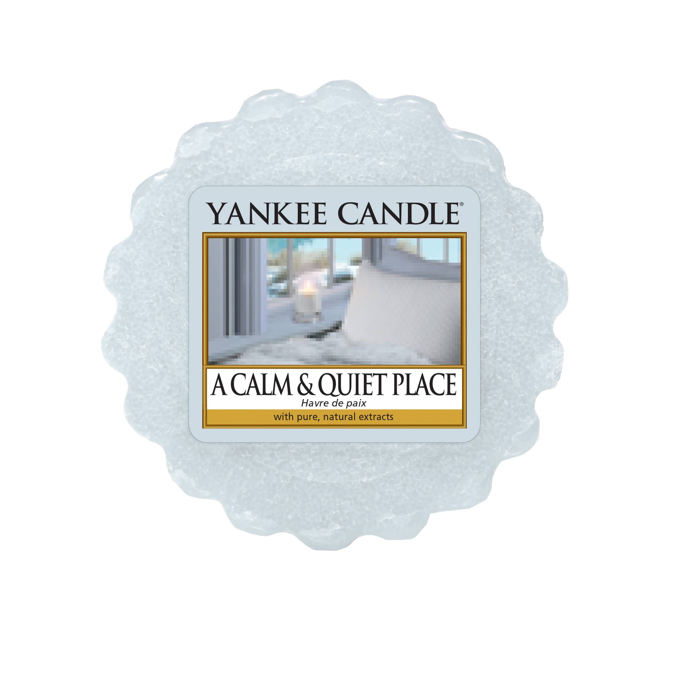 Yankee Candle - Tartelette de cire havre de paix senteur jasmin patchouli musc