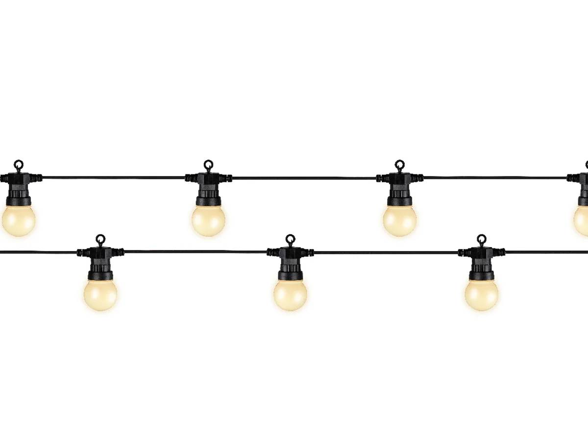 Luminéo - Guirnalda luminosa 20 LED blanco cálido 9,5 m - LUMINEO - Imagen 4