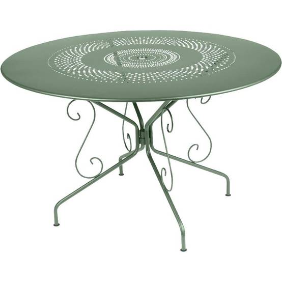 Fermob - Table de jardin ronde acier cactus 6 personnes Montmartre Fermob - Image 3