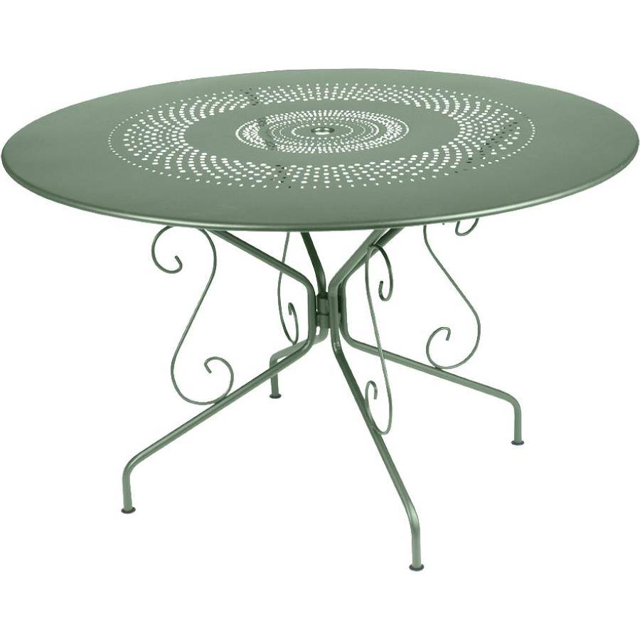 Fermob - Table de jardin ronde acier cactus 6 personnes Montmartre Fermob - Image 3