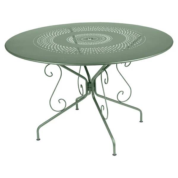 Fermob - Table de jardin ronde acier cactus 6 personnes Montmartre Fermob - Image 6