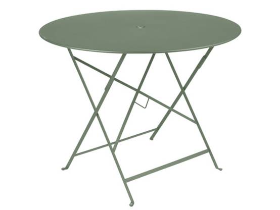 Fermob - Table de jardin ronde pliante acier cactus 4 personnes Bistro Fermob - Image 5