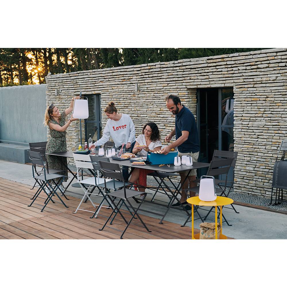 Fermob - Table de jardin rectangulaire pliante acier carbone 8 personnes Cargo Fermob - Image 5