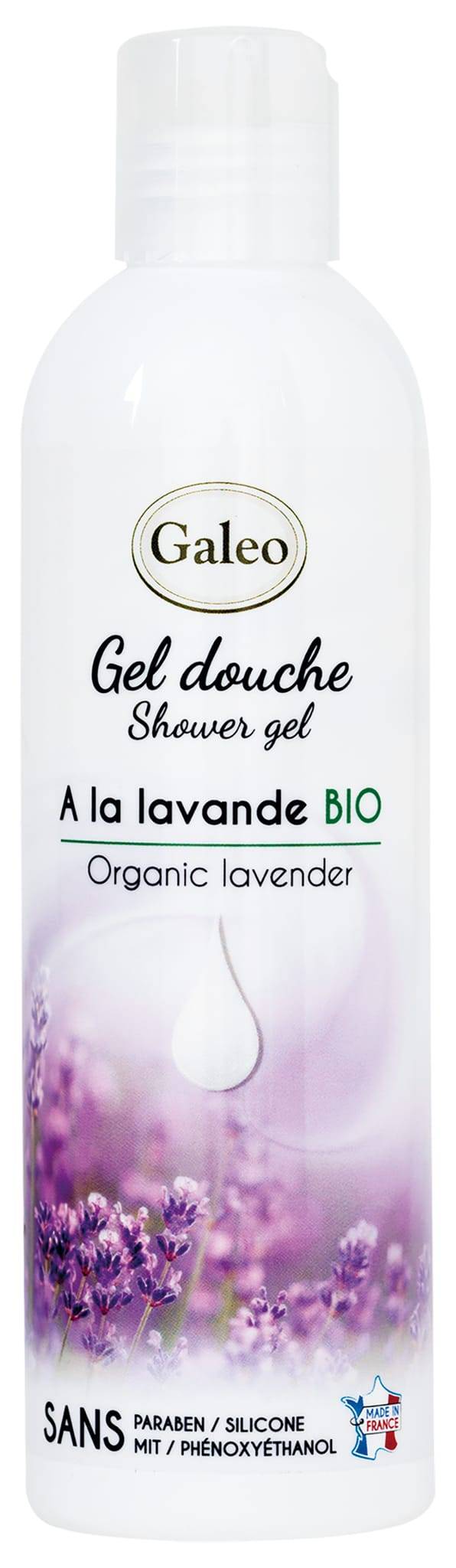 Galeo - Gel douche à la lavande biologique 250 ml
