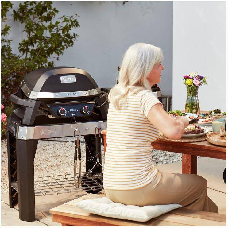 Weber - Weber - Barbecue électrique Pulse 2000 avec chariot - Image 4