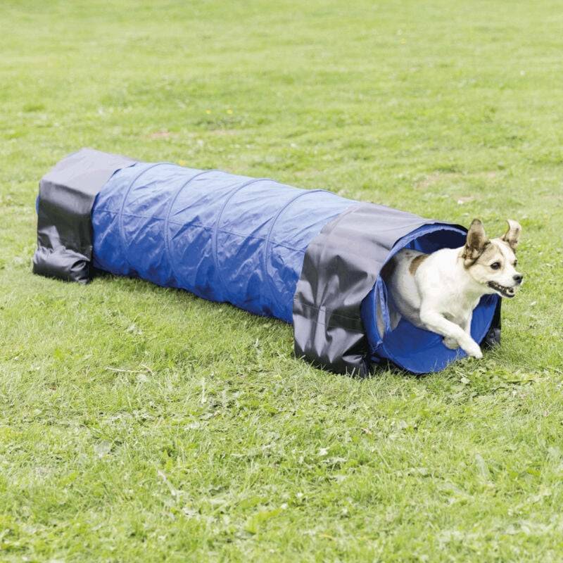 Tunnel de parcours d'agilité polyester bleu Ø40 cm/L.2 m - Trixie - Imagen 3