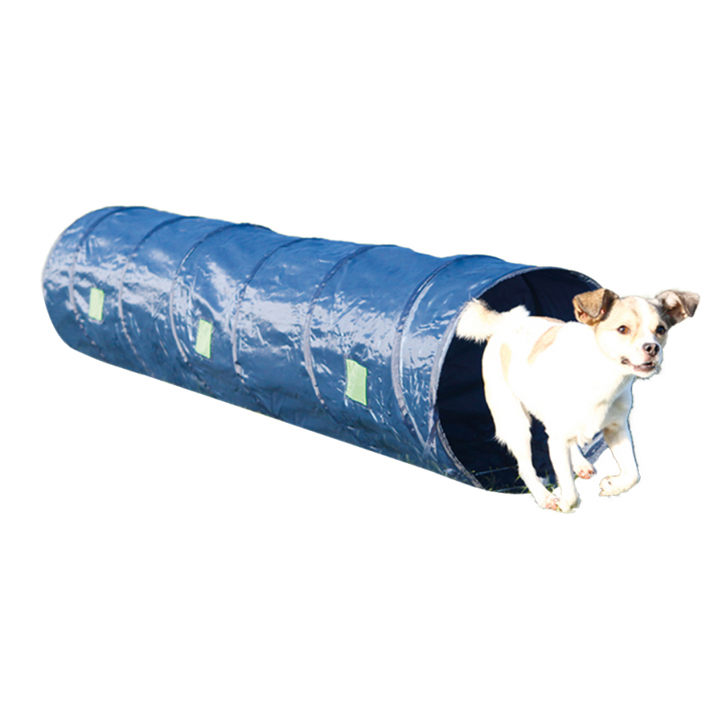 Tunnel de parcours d'agilité polyester bleu Ø40 cm/L.2 m - Trixie - Imagen 5