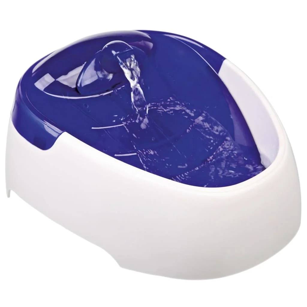Fontaine a boire en plastique blanc/bleu 1 L 20 × 12 × 23 cm - TRIXIE - Imagen 3