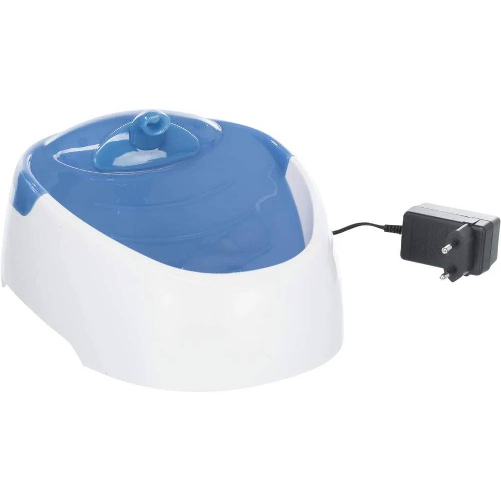 Fontaine a boire en plastique blanc/bleu 1 L 20 × 12 × 23 cm - TRIXIE - Imagen 4