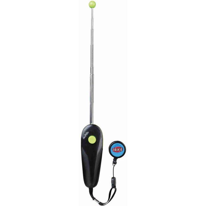 Baguette de dressage Target Stick plastique noir L.14-65 cm modèle Clicker - Trixie - Imagen 1
