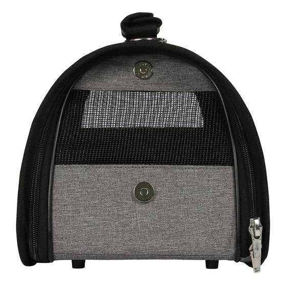 Wouapy - Wouapy - Sac de transport pliable Gris pour chien Taille MM - Image 2