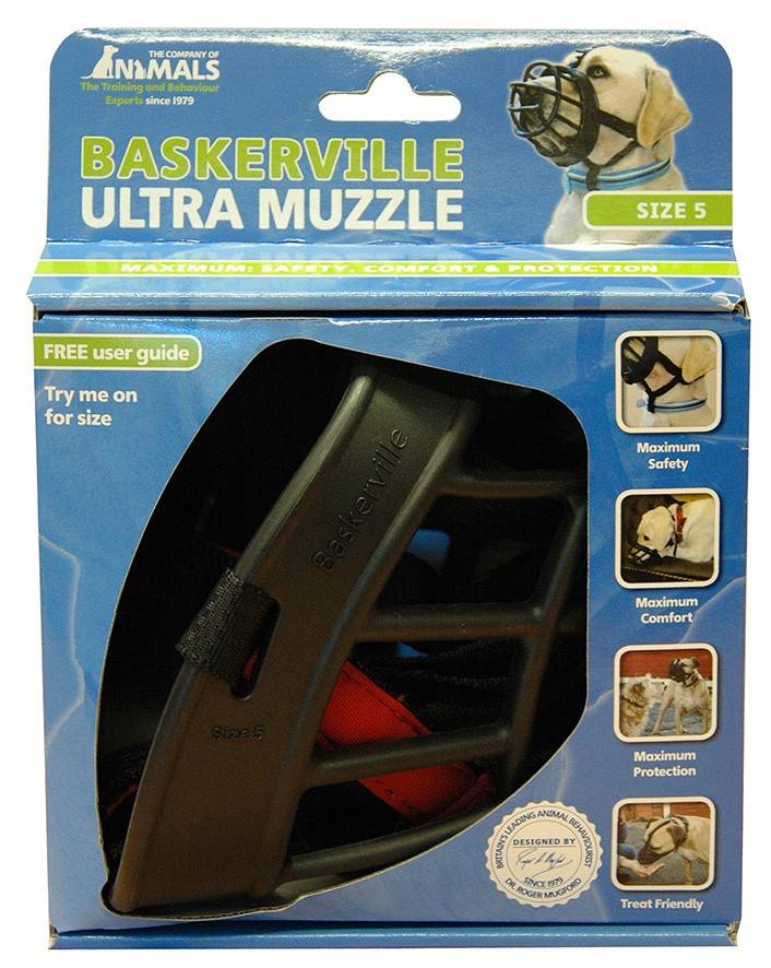 Wouapy - Bozal Baskerville Ultra negro talla 5