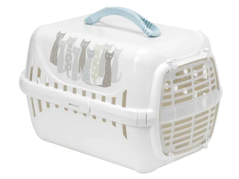 Panier de transport plastique avec sérigraphie protection UV L. 51 cm l. 31 cm H. 34 cm - MODERNA