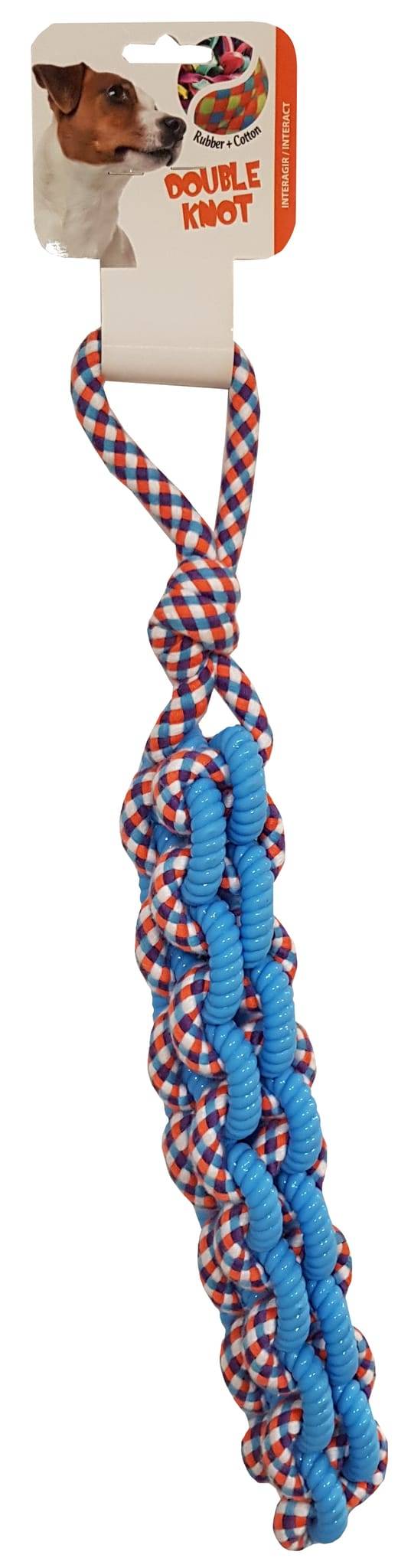 Tyrol - Juguete para perro Scoubidou Twist Rope