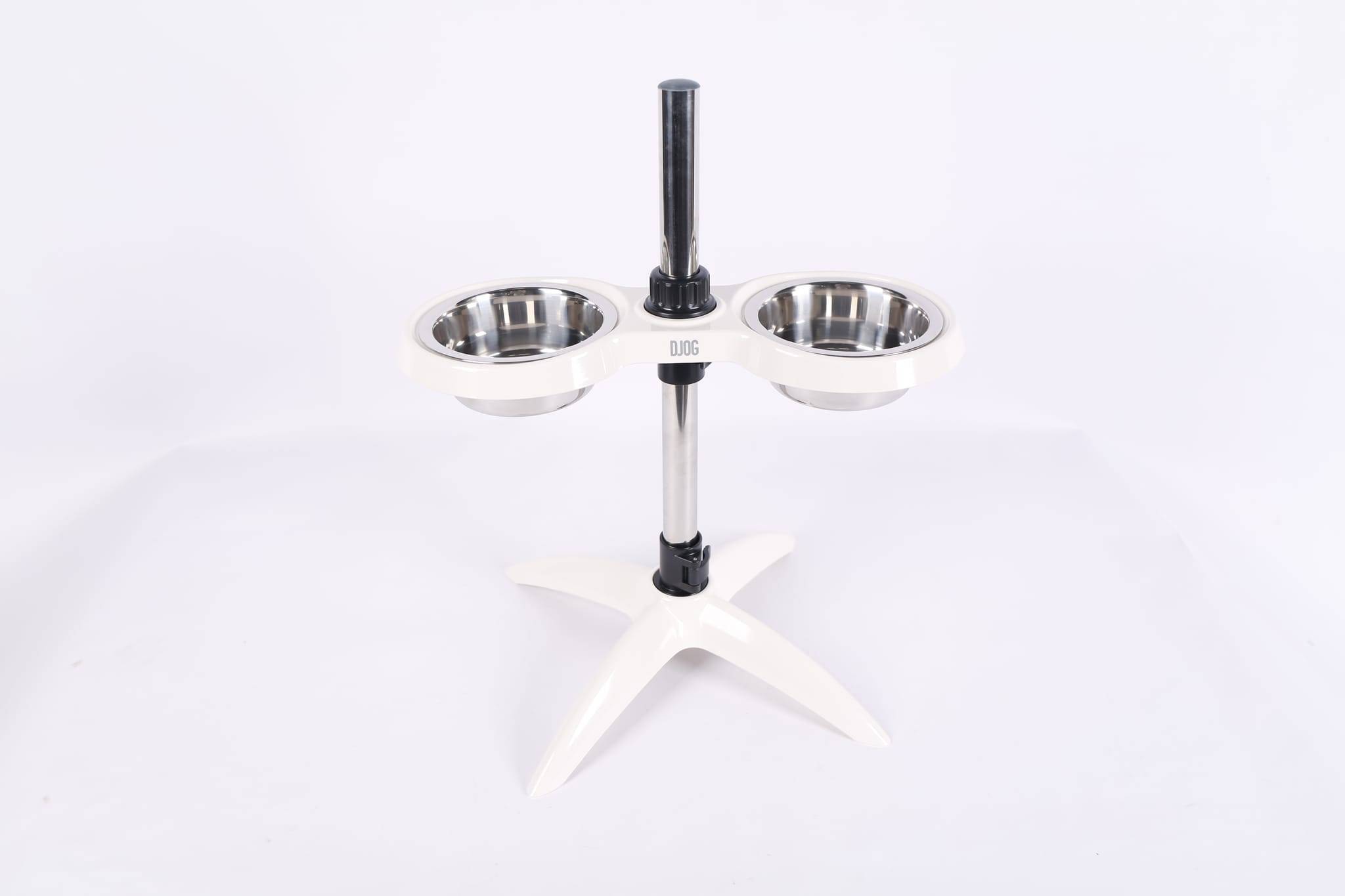 Djog - Djog - Double gamelle sur pied  - L.52,8 x l.45 x H.54 cm - Imagen 1