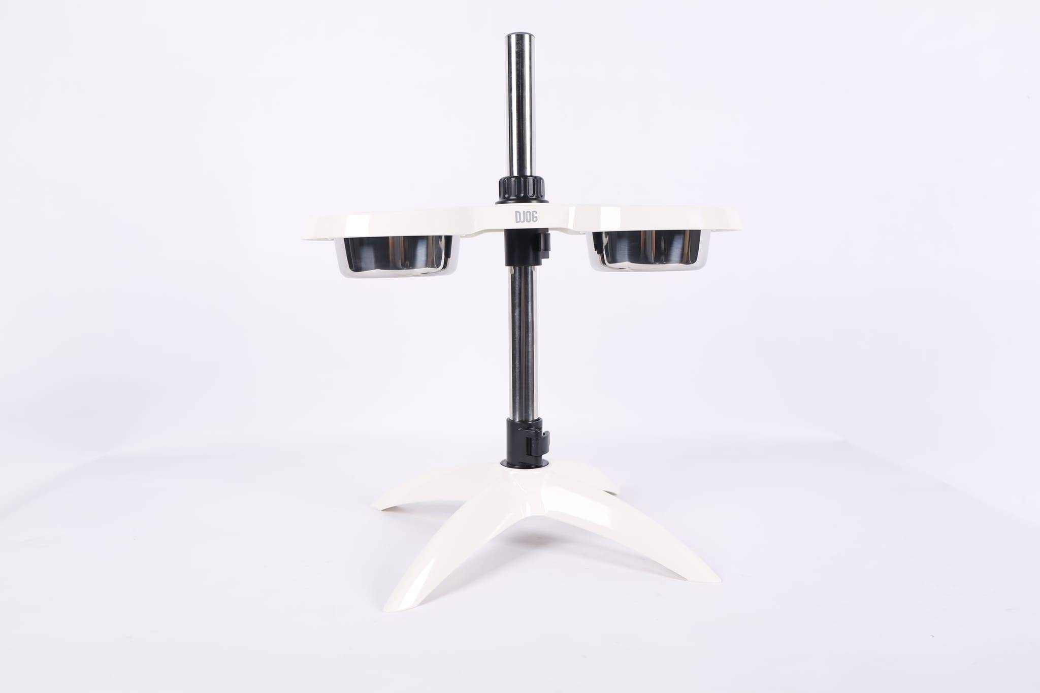 Djog - Djog - Double gamelle sur pied  - L.52,8 x l.45 x H.54 cm - Imagen 2